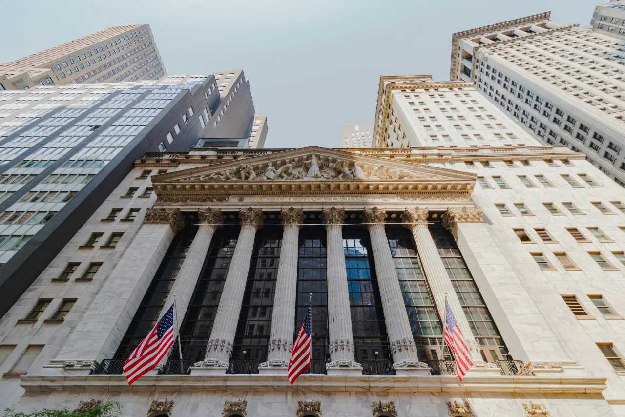 New York Stock Exchange on Wall Street